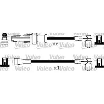 Kit de câbles d'allumage VALEO 346206