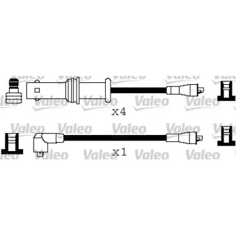 Kit de câbles d'allumage VALEO 346208