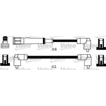 Kit de câbles d'allumage VALEO 346211