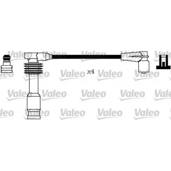 Kit de câbles d'allumage VALEO 346212