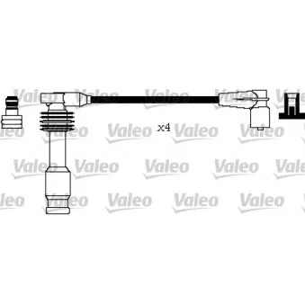 Kit de câbles d'allumage VALEO 346213