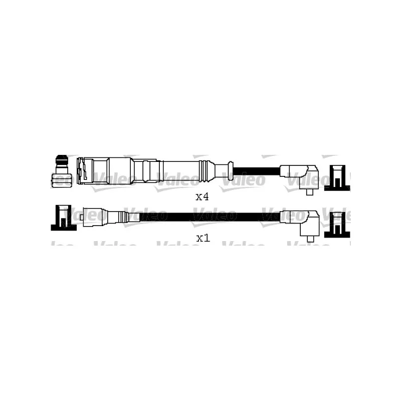 Kit de câbles d'allumage VALEO 346217