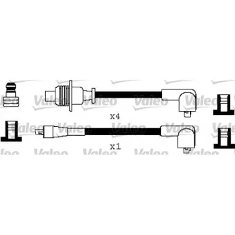 Kit de câbles d'allumage VALEO 346218