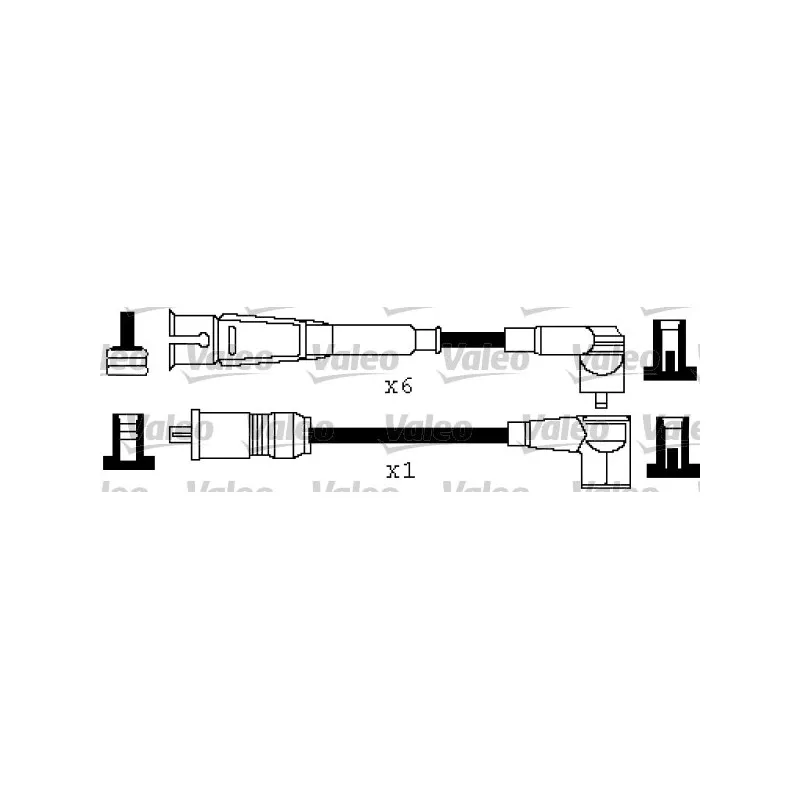 Kit de câbles d'allumage VALEO 346219