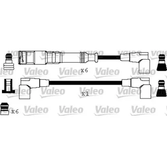 Kit de câbles d'allumage VALEO 346221