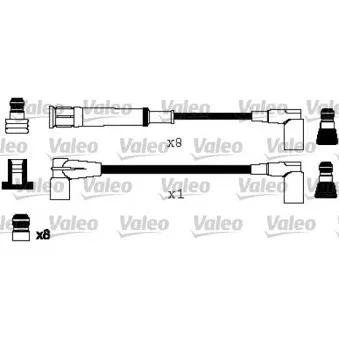 Kit de câbles d'allumage VALEO 346223