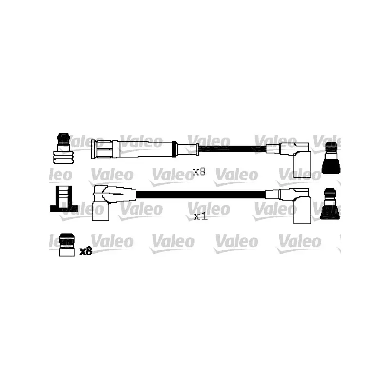 Kit de câbles d'allumage VALEO 346223
