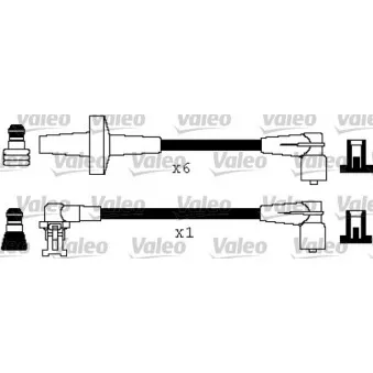 Kit de câbles d'allumage VALEO 346224
