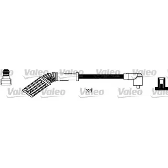 Kit de câbles d'allumage VALEO 346226