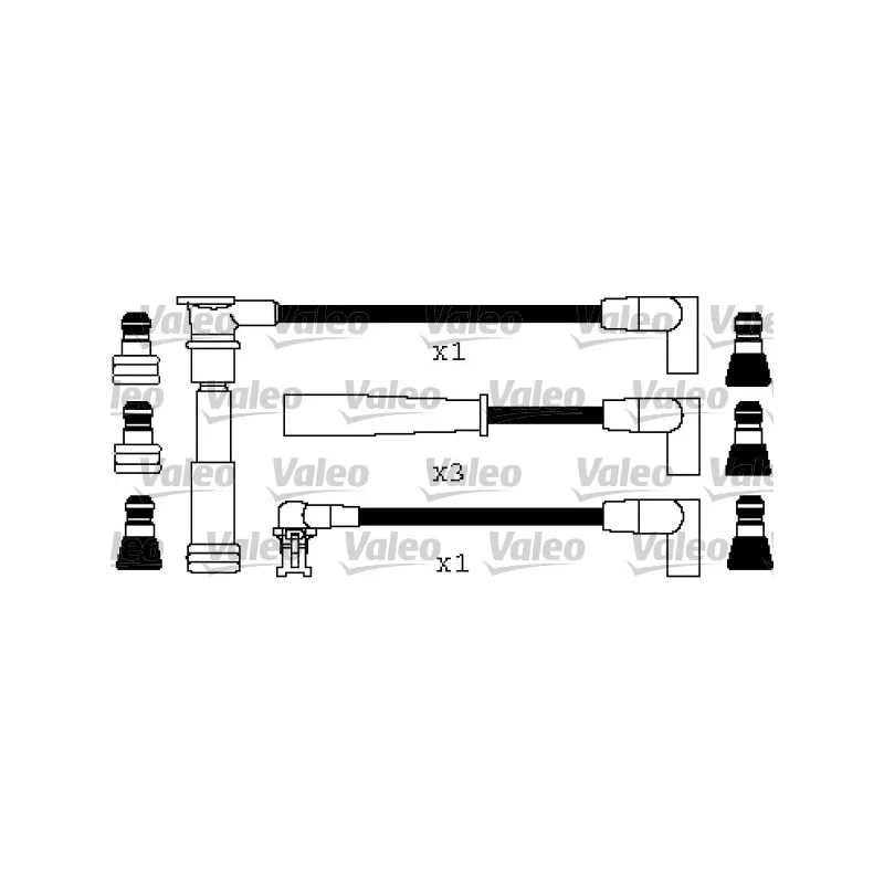 Kit de câbles d'allumage VALEO 346227
