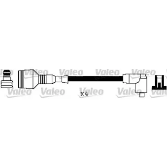Kit de câbles d'allumage VALEO 346228