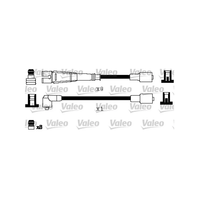 Kit de câbles d'allumage VALEO 346230
