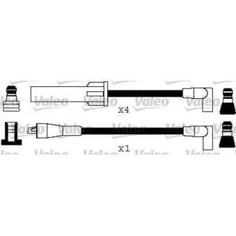 Kit de câbles d'allumage VALEO 346231