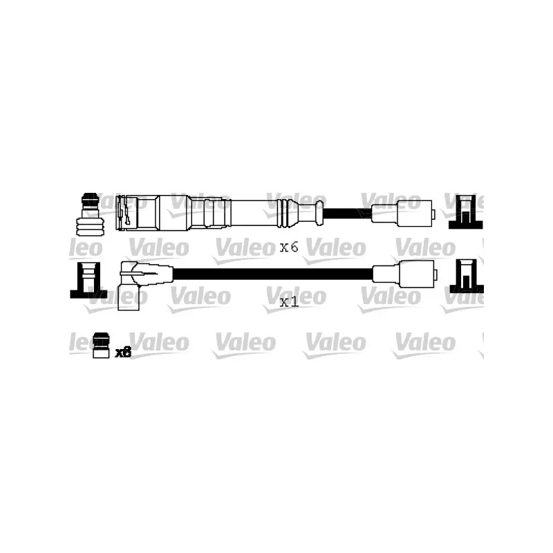 Kit de câbles d'allumage VALEO 346232