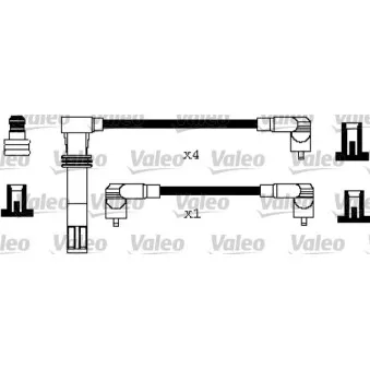 Kit de câbles d'allumage VALEO 346247