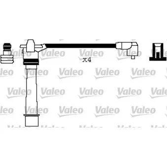 Kit de câbles d'allumage VALEO 346248