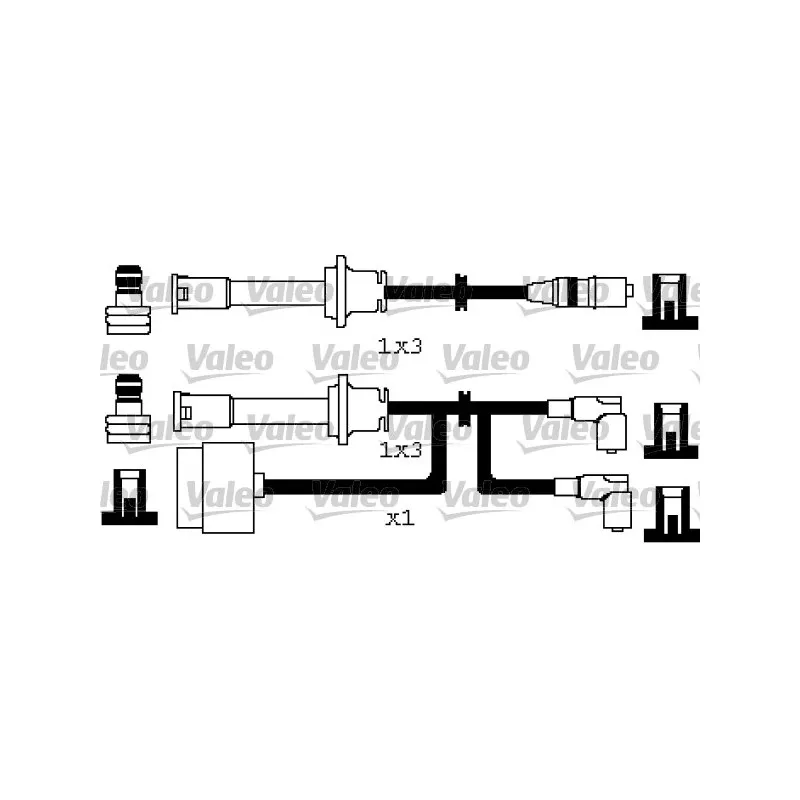 Kit de câbles d'allumage VALEO 346249