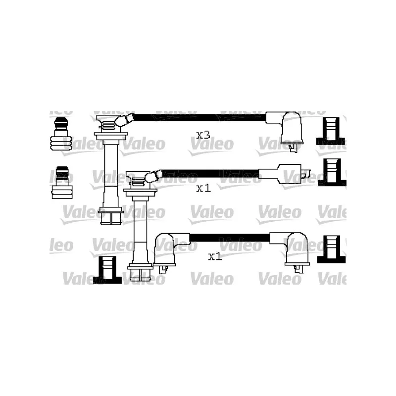 Kit de câbles d'allumage VALEO 346252