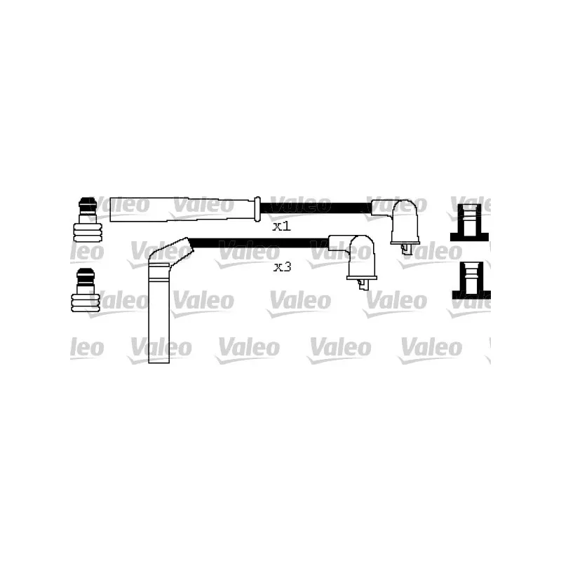 Kit de câbles d'allumage VALEO 346254