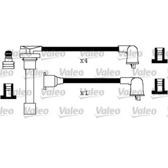 Kit de câbles d'allumage VALEO 346260