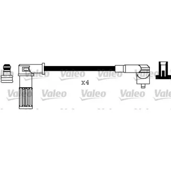 Kit de câbles d'allumage VALEO 346262
