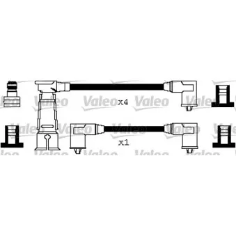 Kit de câbles d'allumage VALEO 346265