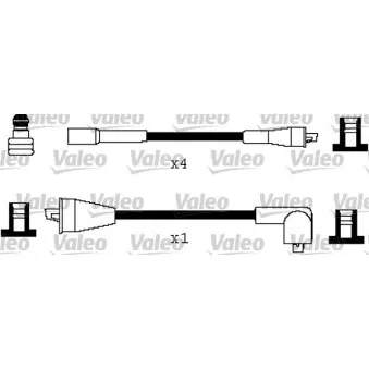 Kit de câbles d'allumage VALEO 346270