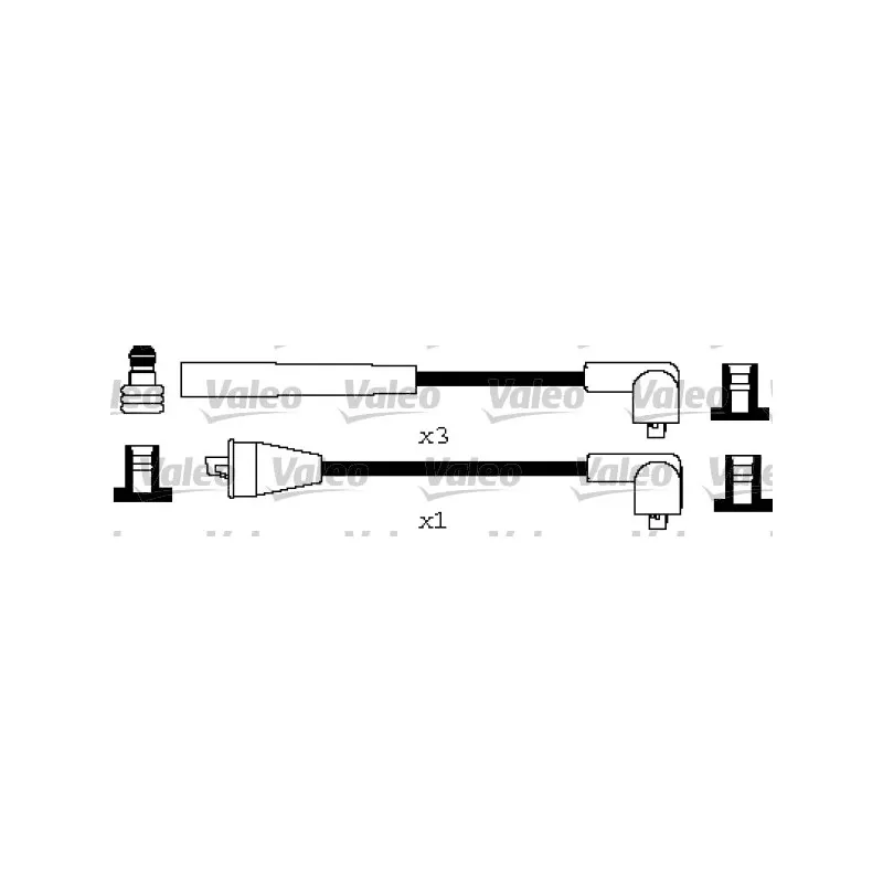 Kit de câbles d'allumage VALEO 346272