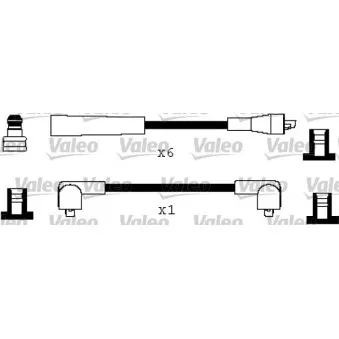 Kit de câbles d'allumage VALEO 346277