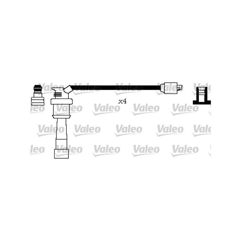 Kit de câbles d'allumage VALEO 346282