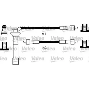 Kit de câbles d'allumage VALEO 346288