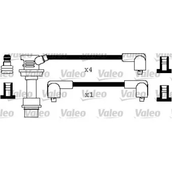 Kit de câbles d'allumage VALEO 346289