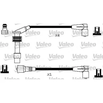 Kit de câbles d'allumage VALEO 346290