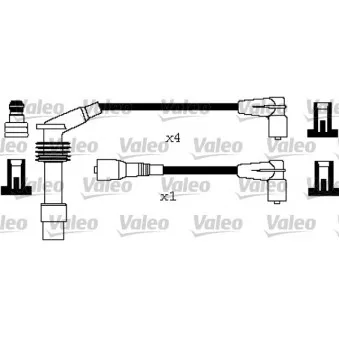 Kit de câbles d'allumage VALEO 346291