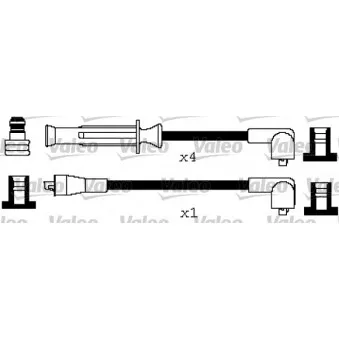 Kit de câbles d'allumage VALEO 346297