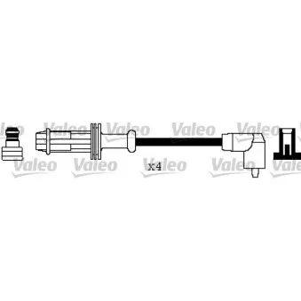 Kit de câbles d'allumage VALEO 346299