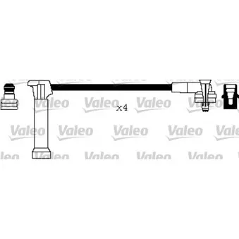 Kit de câbles d'allumage VALEO 346301