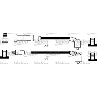 Kit de câbles d'allumage VALEO 346309