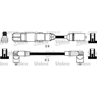 Kit de câbles d'allumage VALEO
