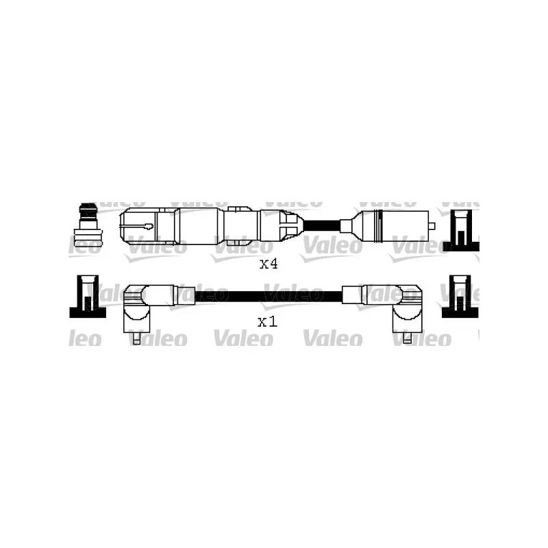 Kit de câbles d'allumage VALEO 346318