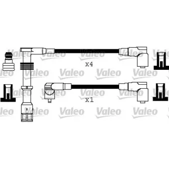Kit de câbles d'allumage VALEO 346319