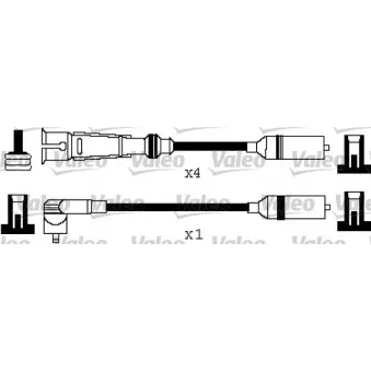 Kit de câbles d'allumage VALEO 346320