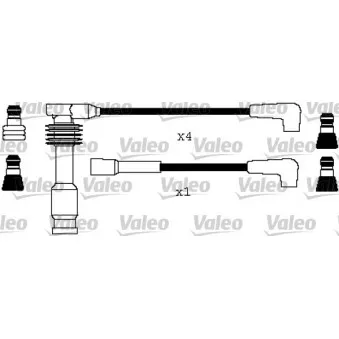 Kit de câbles d'allumage VALEO 346321