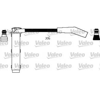 Kit de câbles d'allumage VALEO 346322