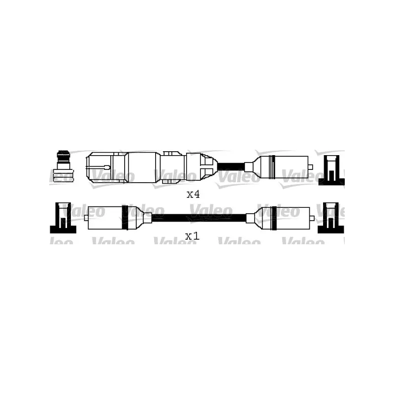Kit de câbles d'allumage VALEO 346334