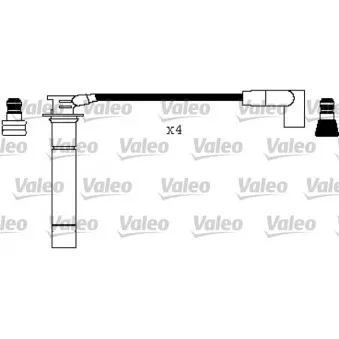 Kit de câbles d'allumage VALEO 346335