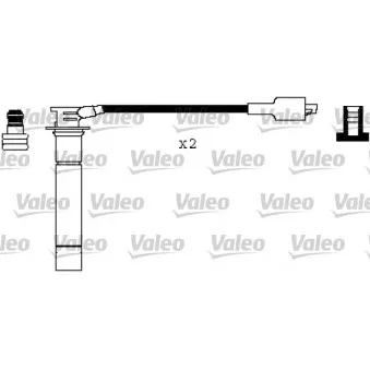 Kit de câbles d'allumage VALEO 346336