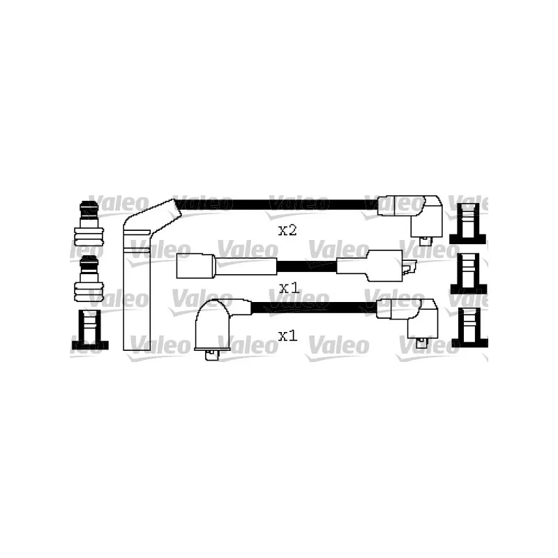 Kit de câbles d'allumage VALEO 346340