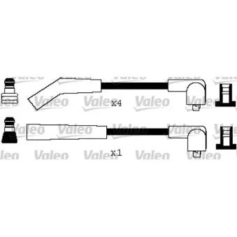 Kit de câbles d'allumage VALEO 346342