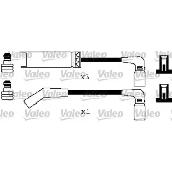 Kit de câbles d'allumage VALEO 346355